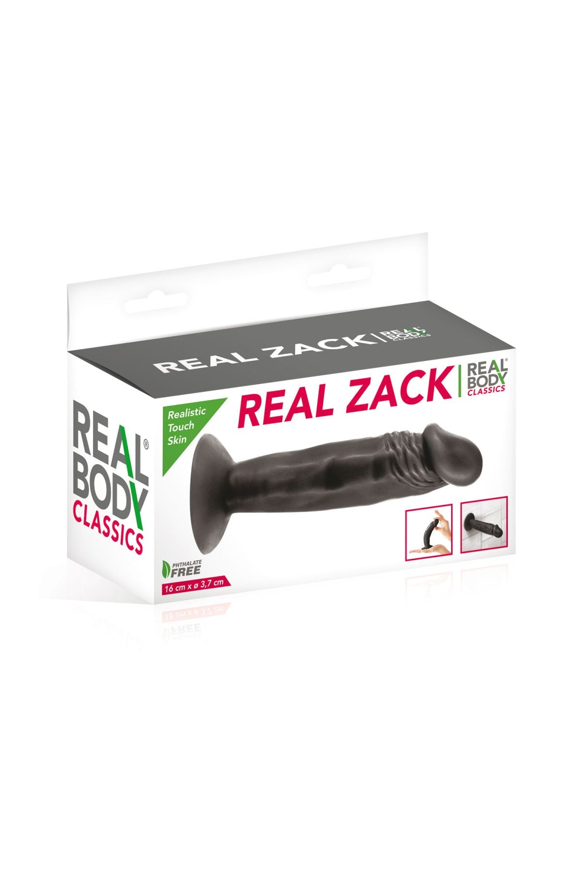 Фалоімітатор із присоскою Real Body Real Zack