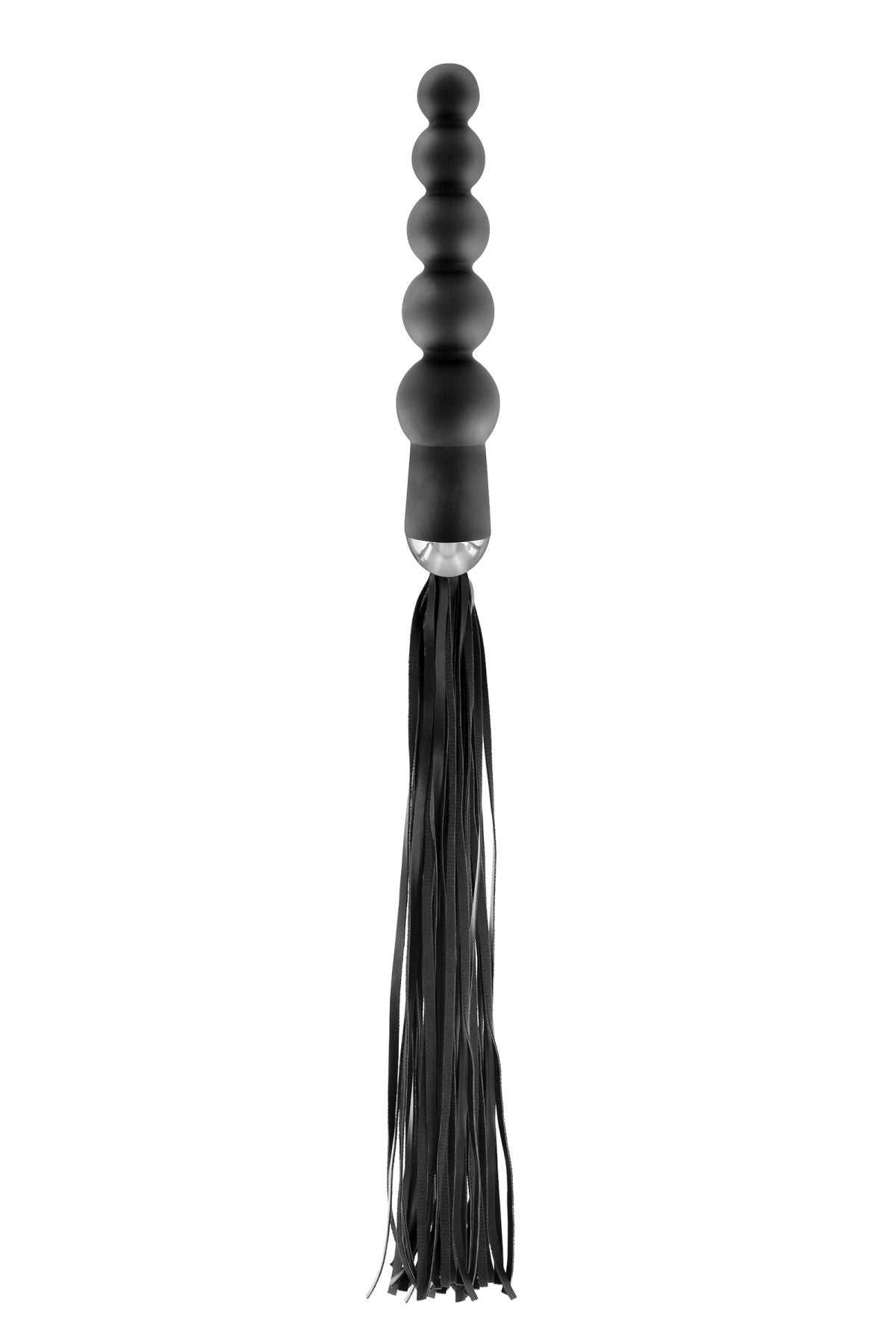 Флогер з ручкою - анальним намистом Fetish Tentation Whip with Rosary