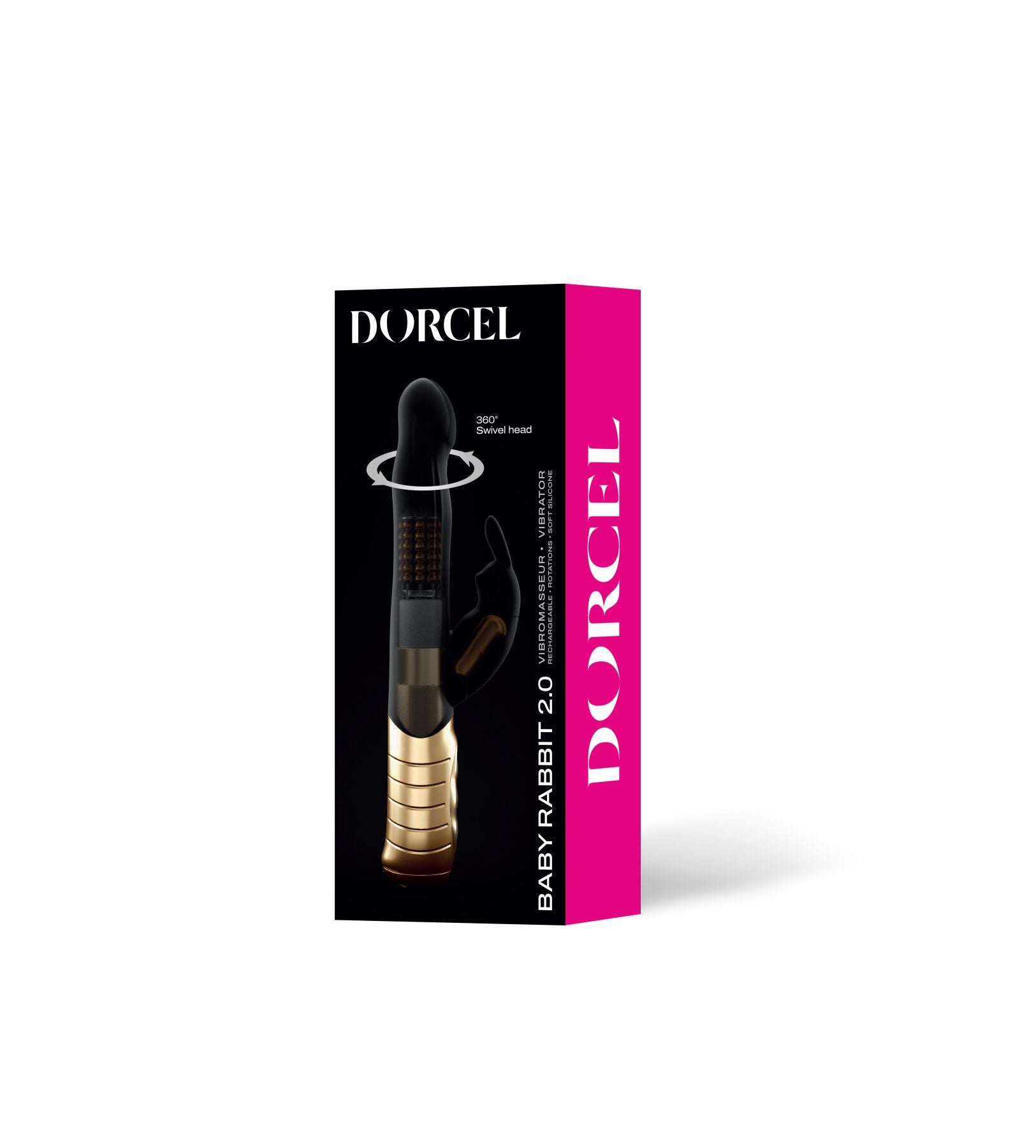 Вібратор-кролик Dorcel Baby Rabbit 2.0 з перлинним масажем і головкою
