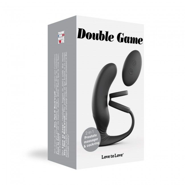 Вібромасажер простати Love To Love Double Game з