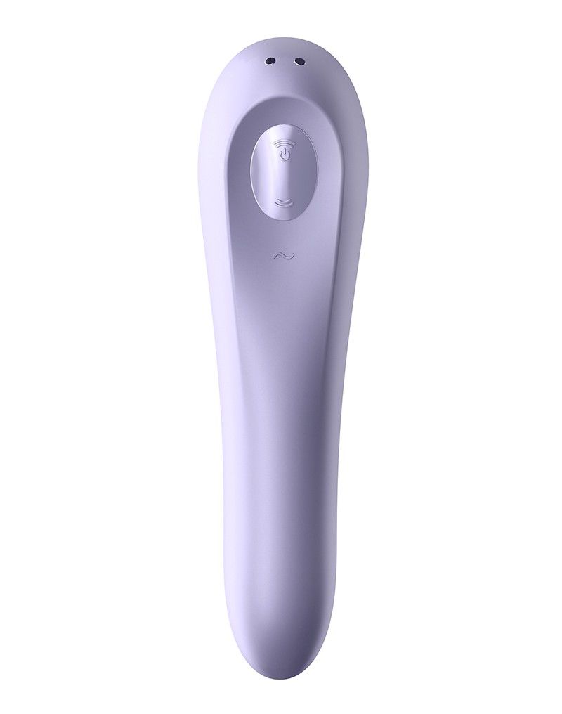 Смарт-вібратор та вакуумний стимулятор 2в1 Satisfyer Dual Pleasure