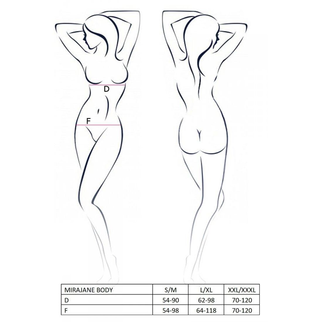 Ажурний боді Passion AZALIA