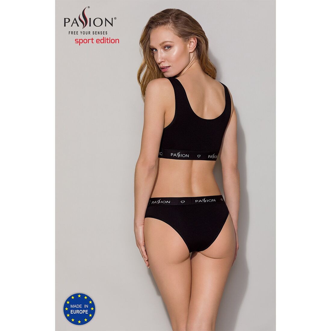 Спортивний топ з широкою гумкою Passion PS004