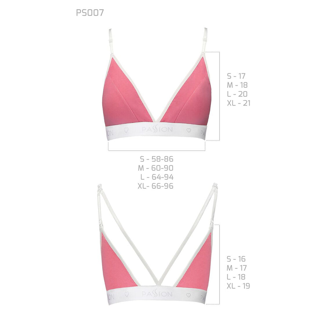 Спортивний топ з подвійними бретелями Passion PS007