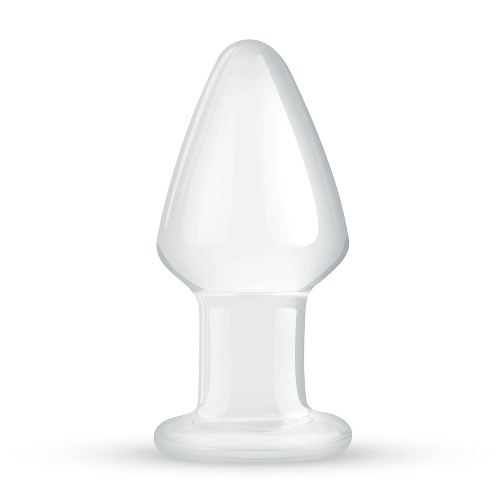 Скляна анальна пробка Gildo Glass Buttplug No.