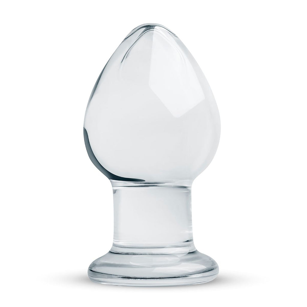 Скляна анальна пробка Gildo Glass Buttplug No.