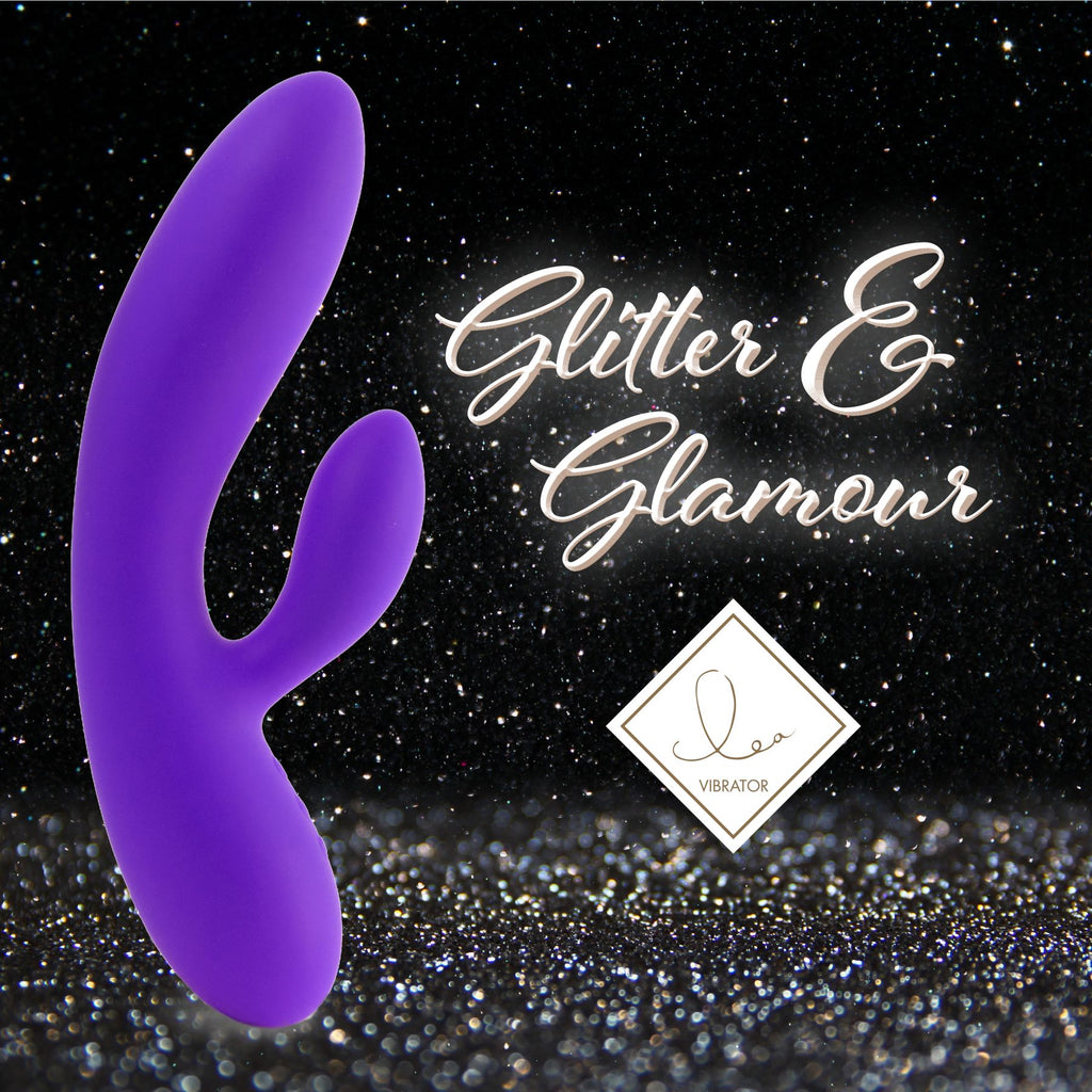Гнучкий вібратор кролик з двома моторами FeelzToys Lea Rabbit Vibrator Medium