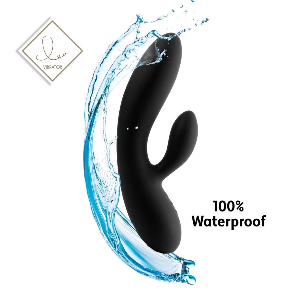 Гнучкий вібратор кролик з двома моторами FeelzToys Lea Rabbit Vibrator