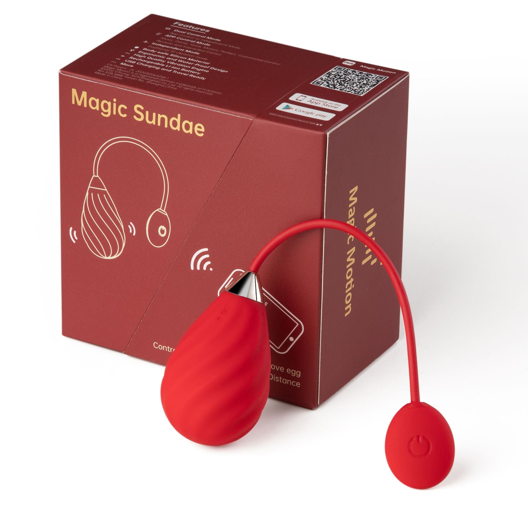 Смарт-віброяйце Magic Motion Sundae