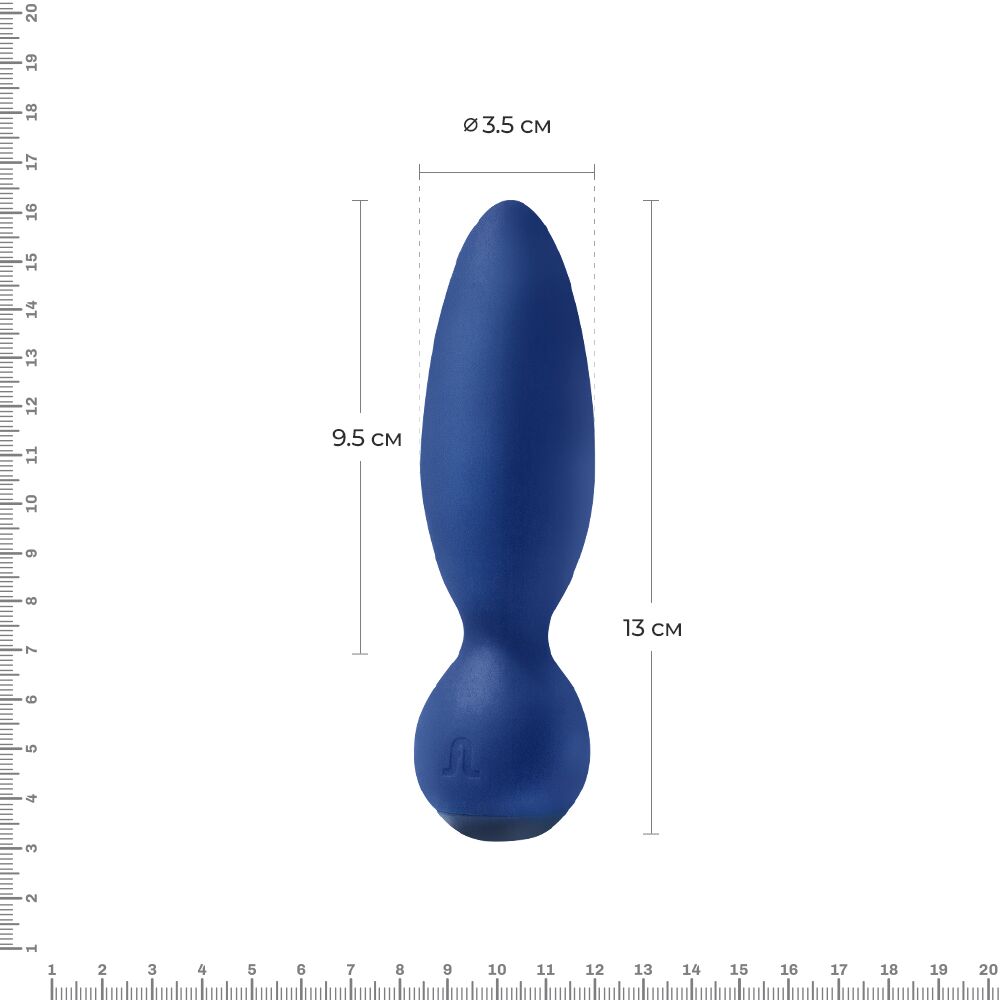 Анальна вібропробка Adrien Lastic Little Rocket макс.