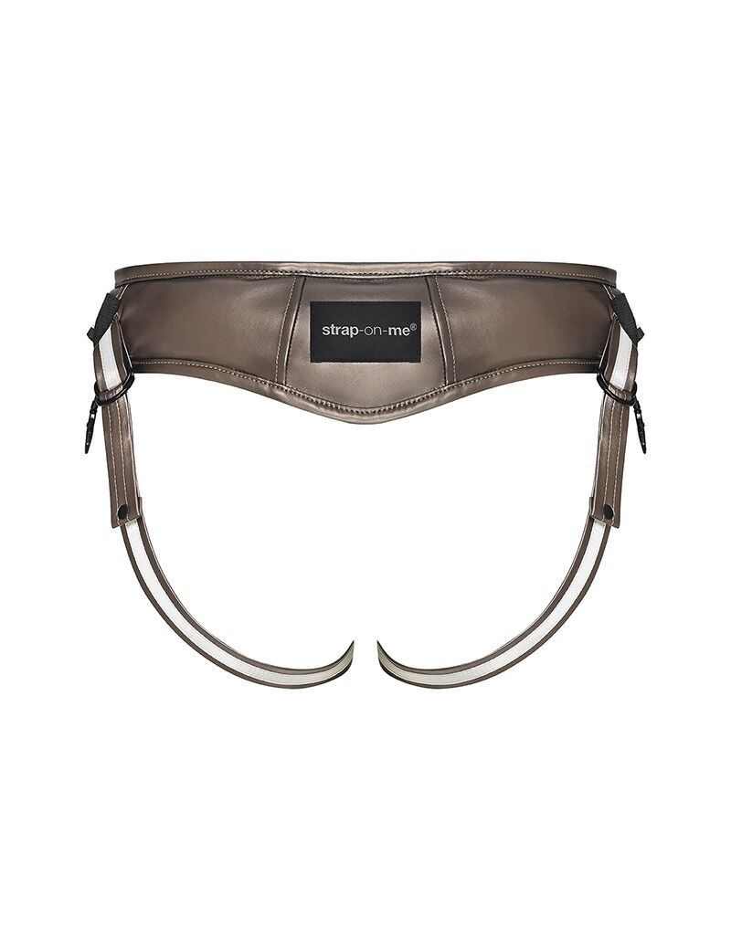 Трусики для страпона Strap-On-Me Leatherette Harness