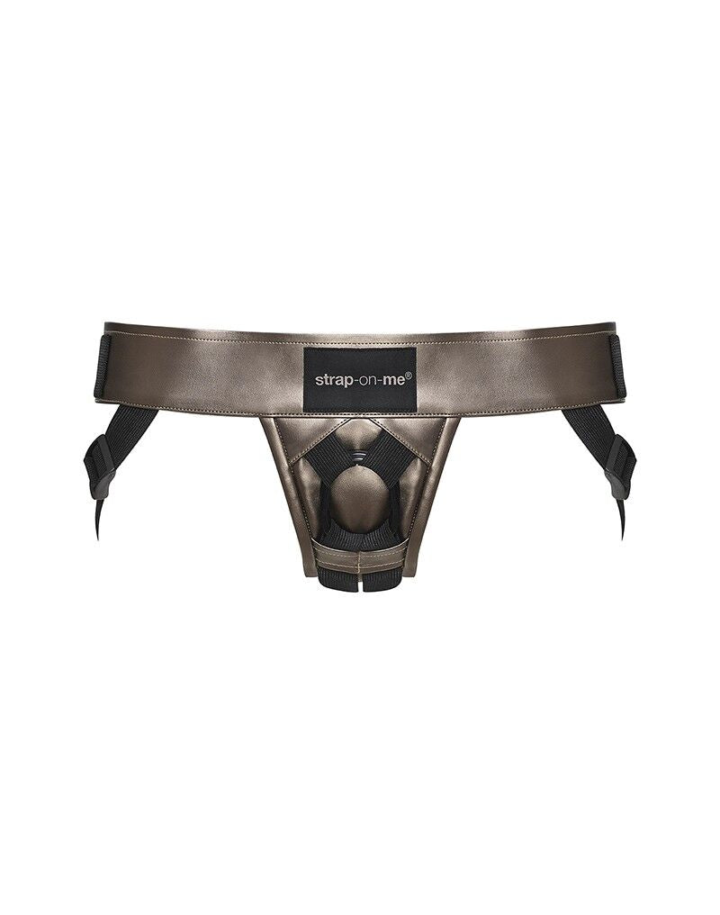 Трусики для страпона Strap-On-Me Leatherette Harness