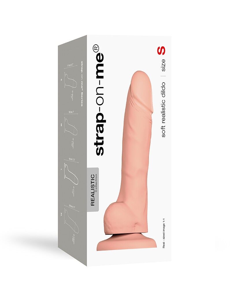 Реалістичний фалоімітатор Strap-On-Me SOFT REALISTIC DILDO