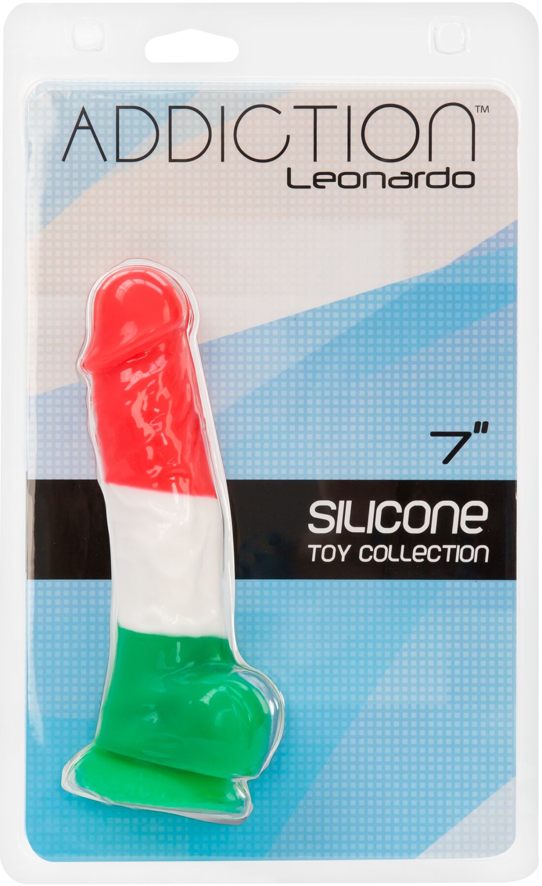 Кольоровий фалоімітатор ADDICTION LEONARDO