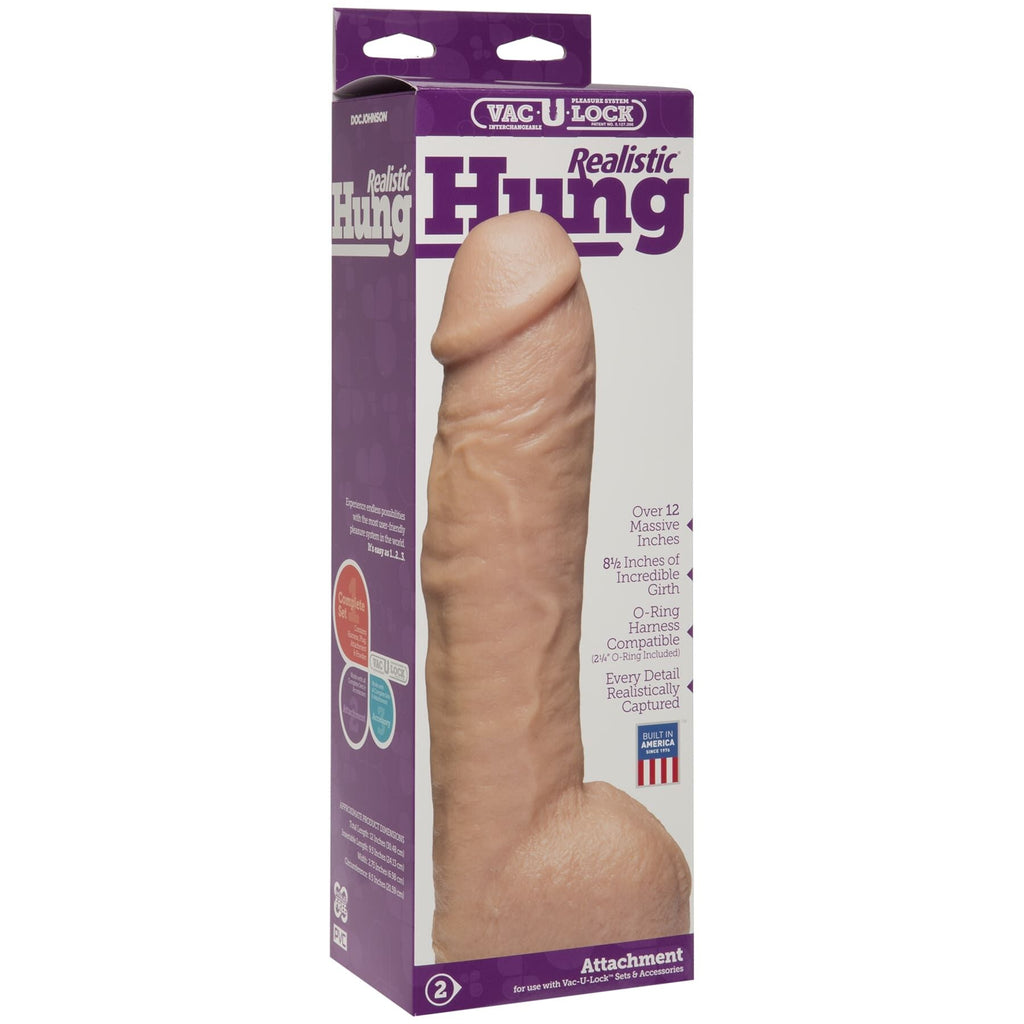 Фалоімітатор Doc Johnson Realistic Hung