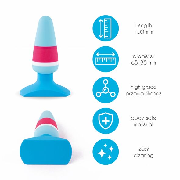 Анальна пробка FeelzToys Plugz Butt Plug