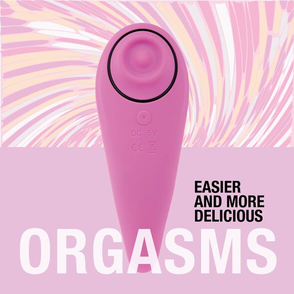 Пульсатор для клітора плюс вібратор FeelzToys FemmeGasm Tapping & Tickling Vibrator