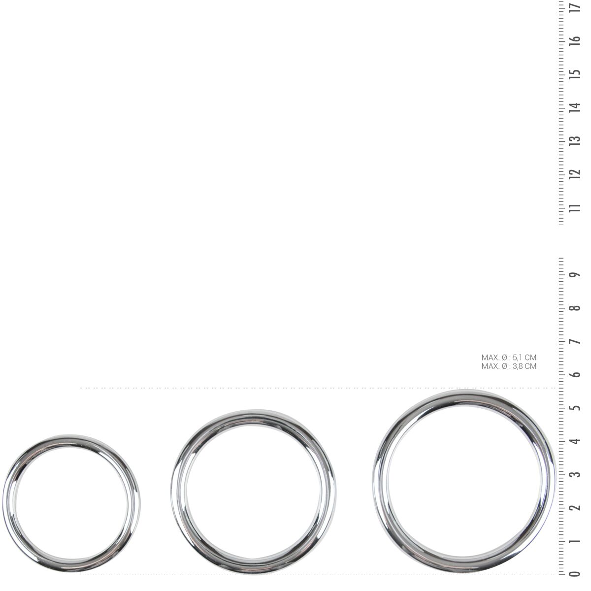 Набір ерекційних кілець Sinner Gear Unbendable Cock Ball Ring & Glans Ring Set