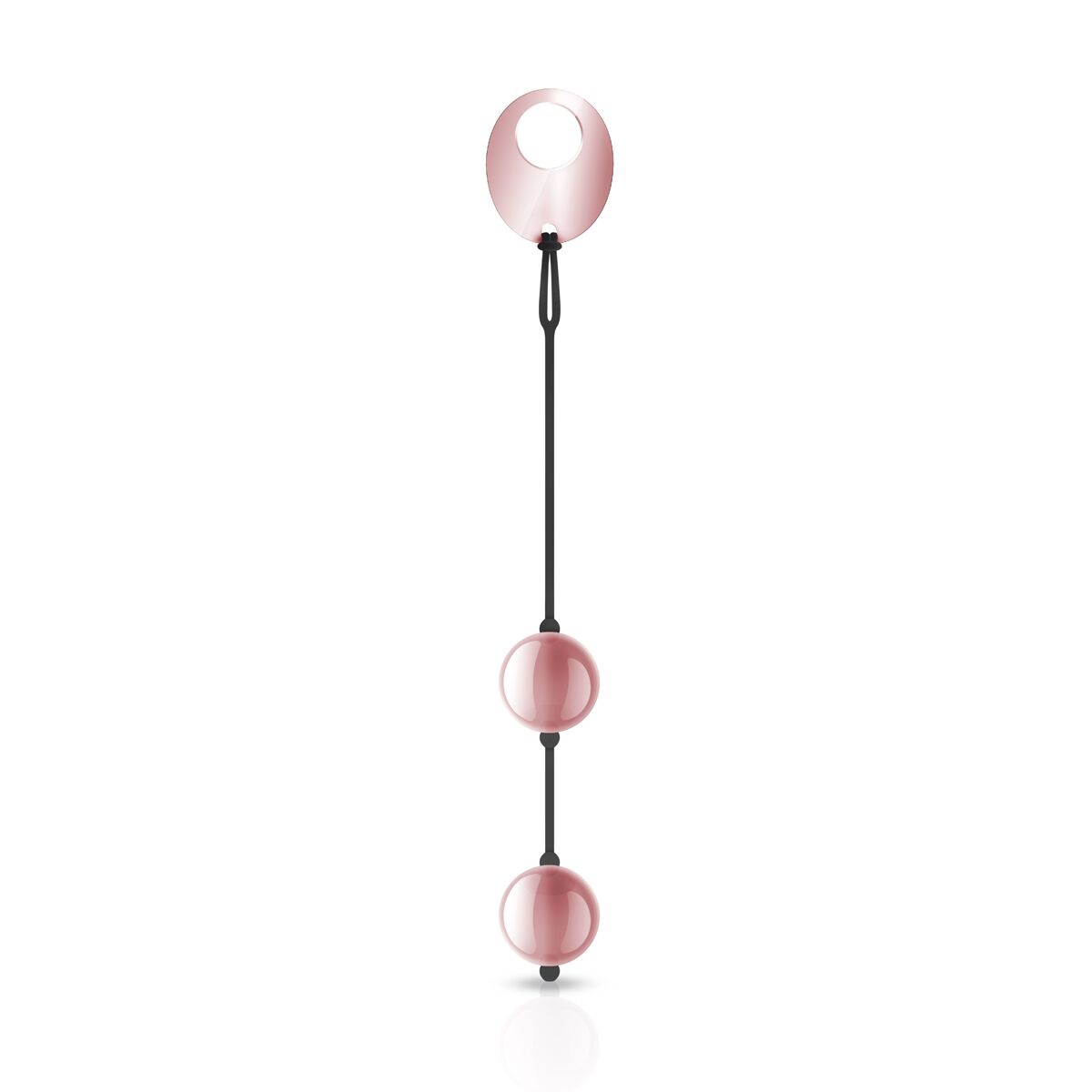 Металеві вагінальні кульки Rosy Gold Nouveau Kegel Balls