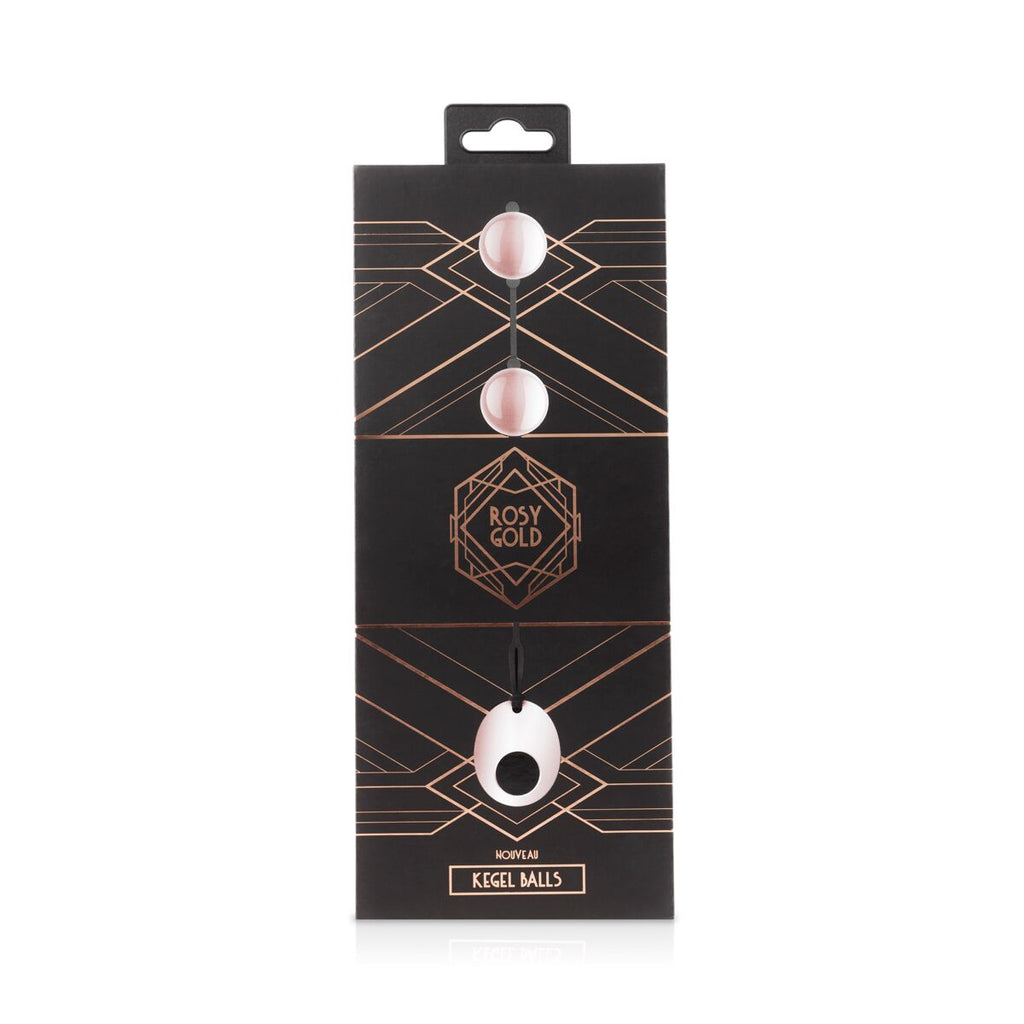 Металеві вагінальні кульки Rosy Gold Nouveau Kegel Balls