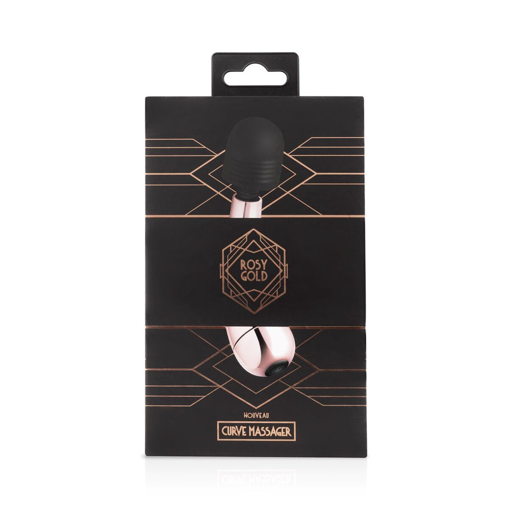 Мінівібромасажер Rosy Gold Nouveau Mini Curve Massager