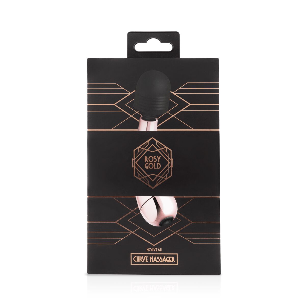 Мінівібромасажер Rosy Gold Nouveau Mini Curve Massager