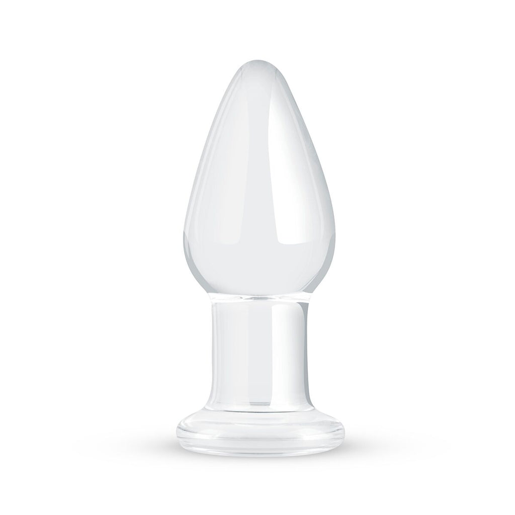 Скляна анальна пробка Gildo Glass Buttplug No.