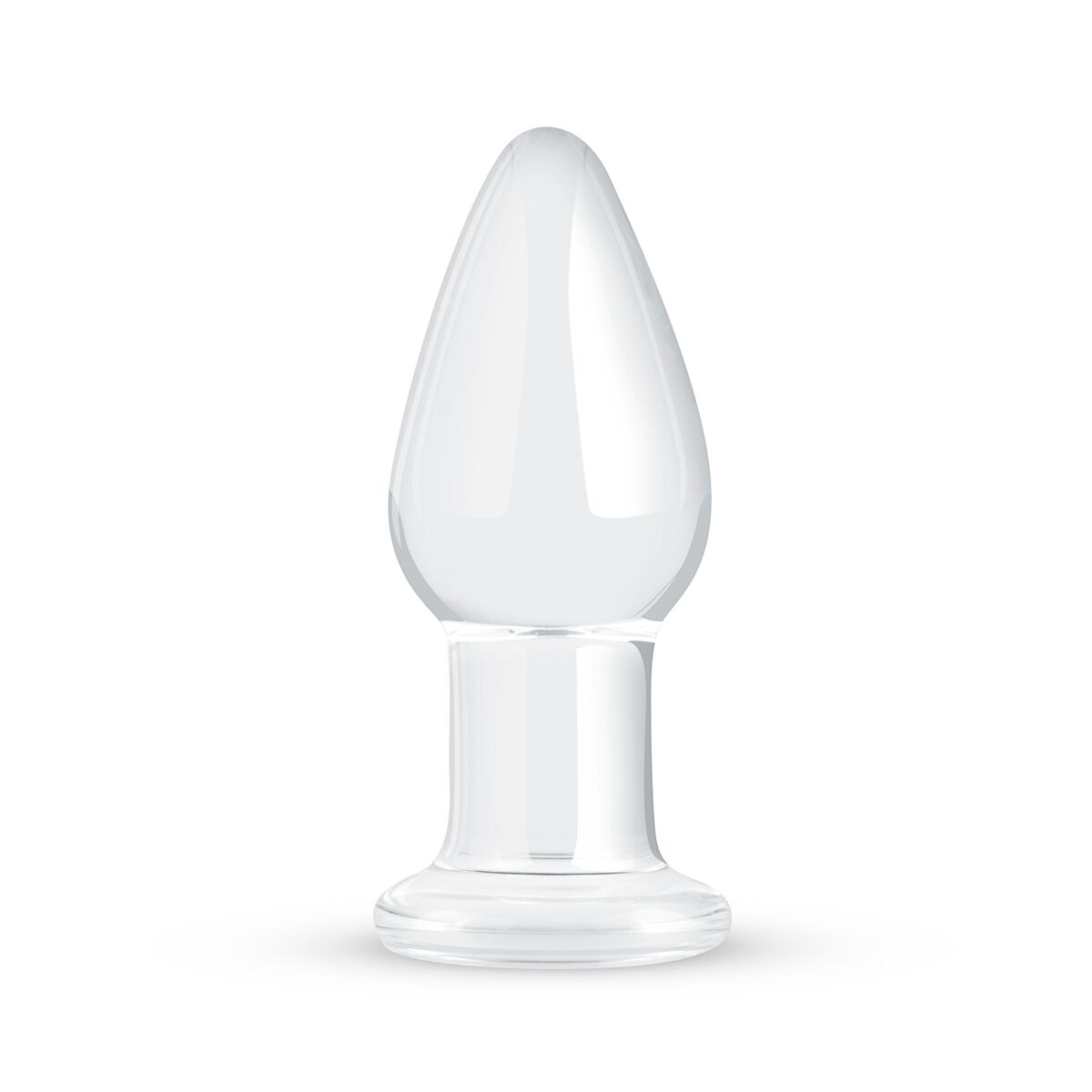 Скляна анальна пробка Gildo Glass Buttplug No.