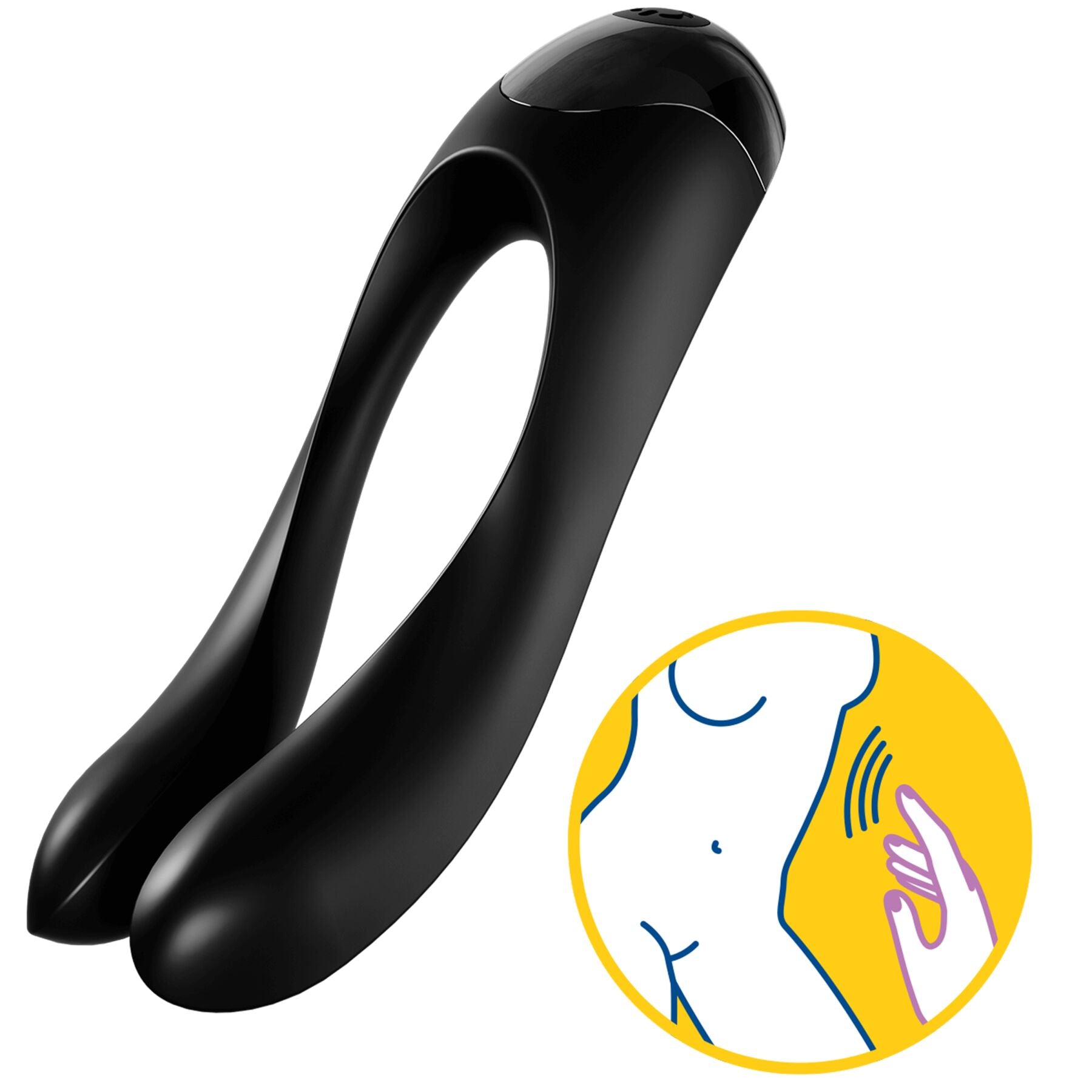 Вібратор на палець Satisfyer Candy Cane