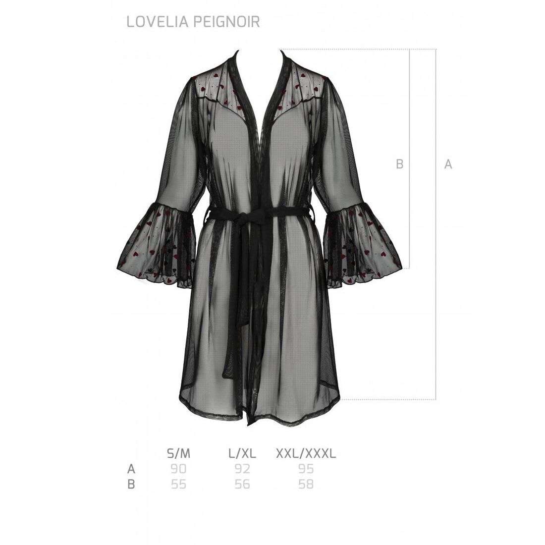 Повітряний пеньюар Passion LOVELIA