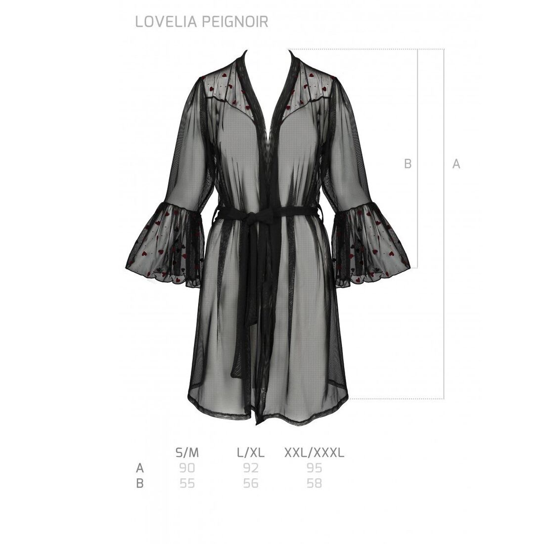 Повітряний пеньюар Passion LOVELIA