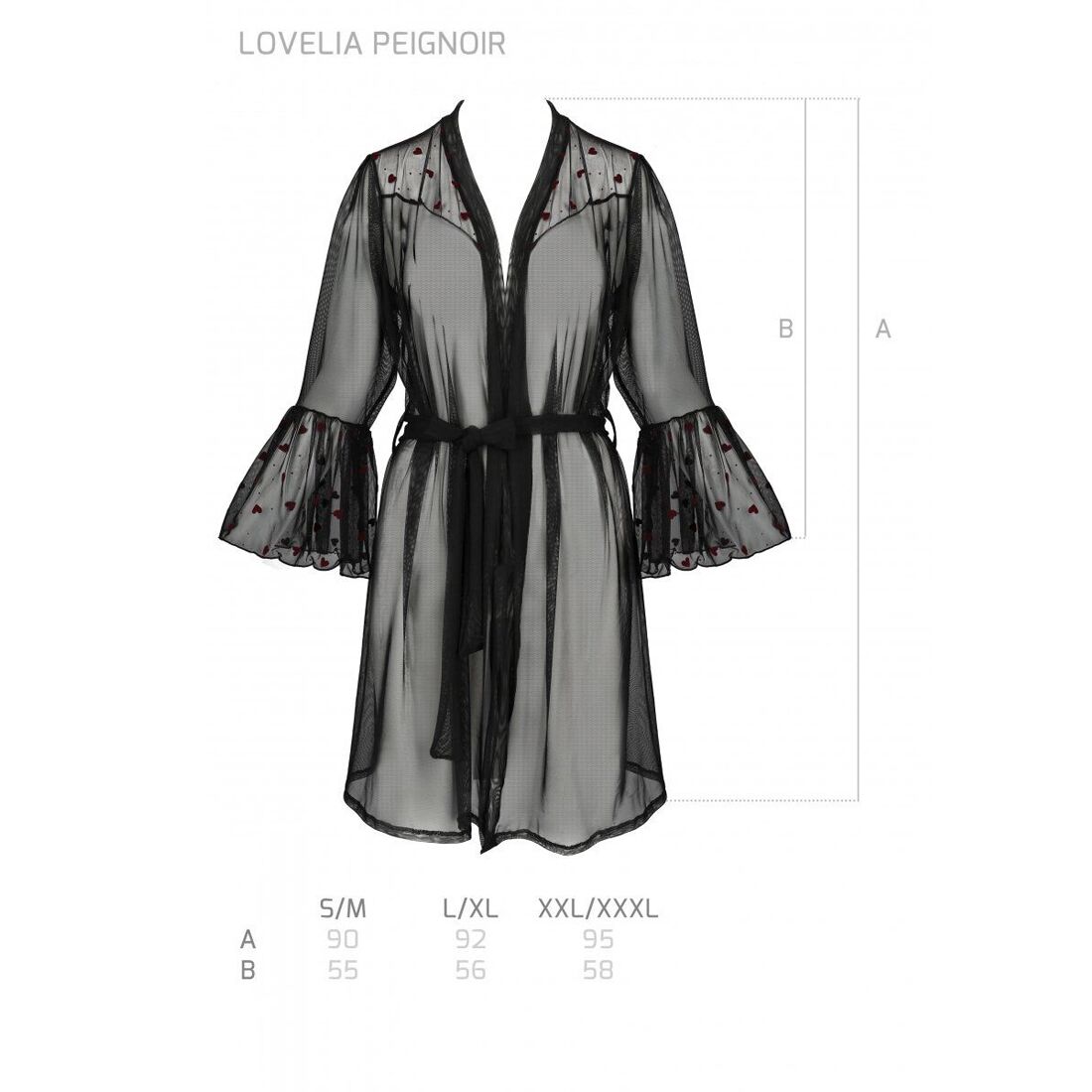 Повітряний пеньюар Passion LOVELIA