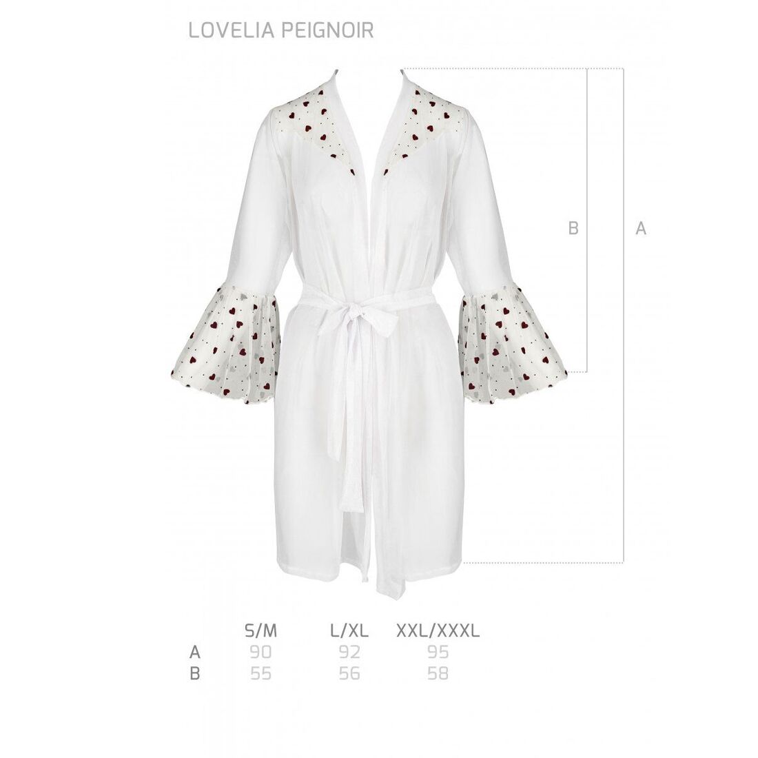 Повітряний пеньюар Passion LOVELIA
