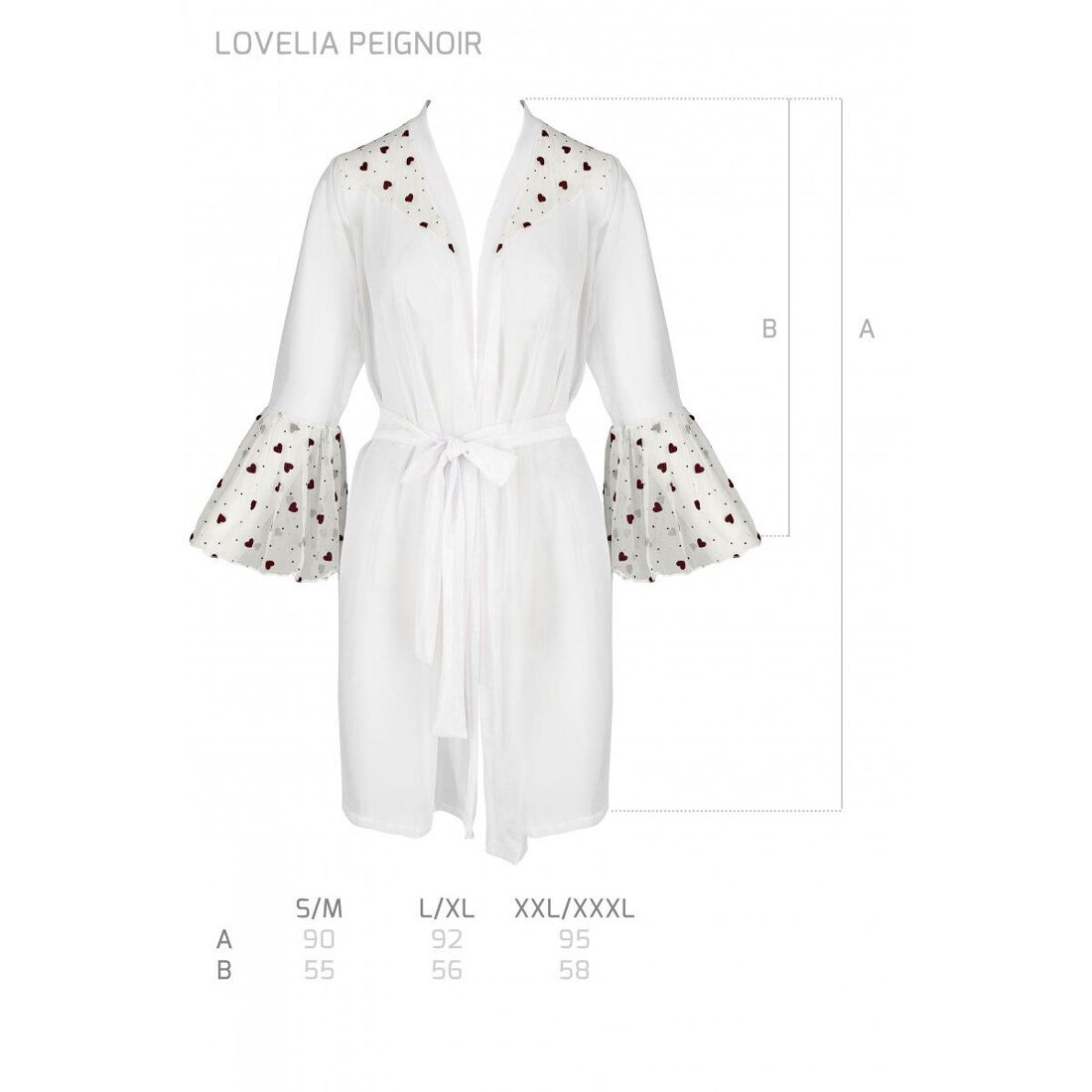 Повітряний пеньюар Passion LOVELIA