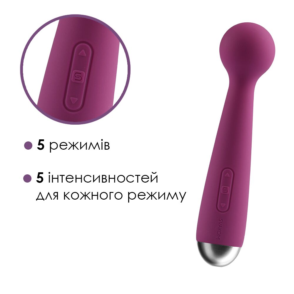 Вібромасажер з інтелектуальним режимом Svakom Mini Emma
