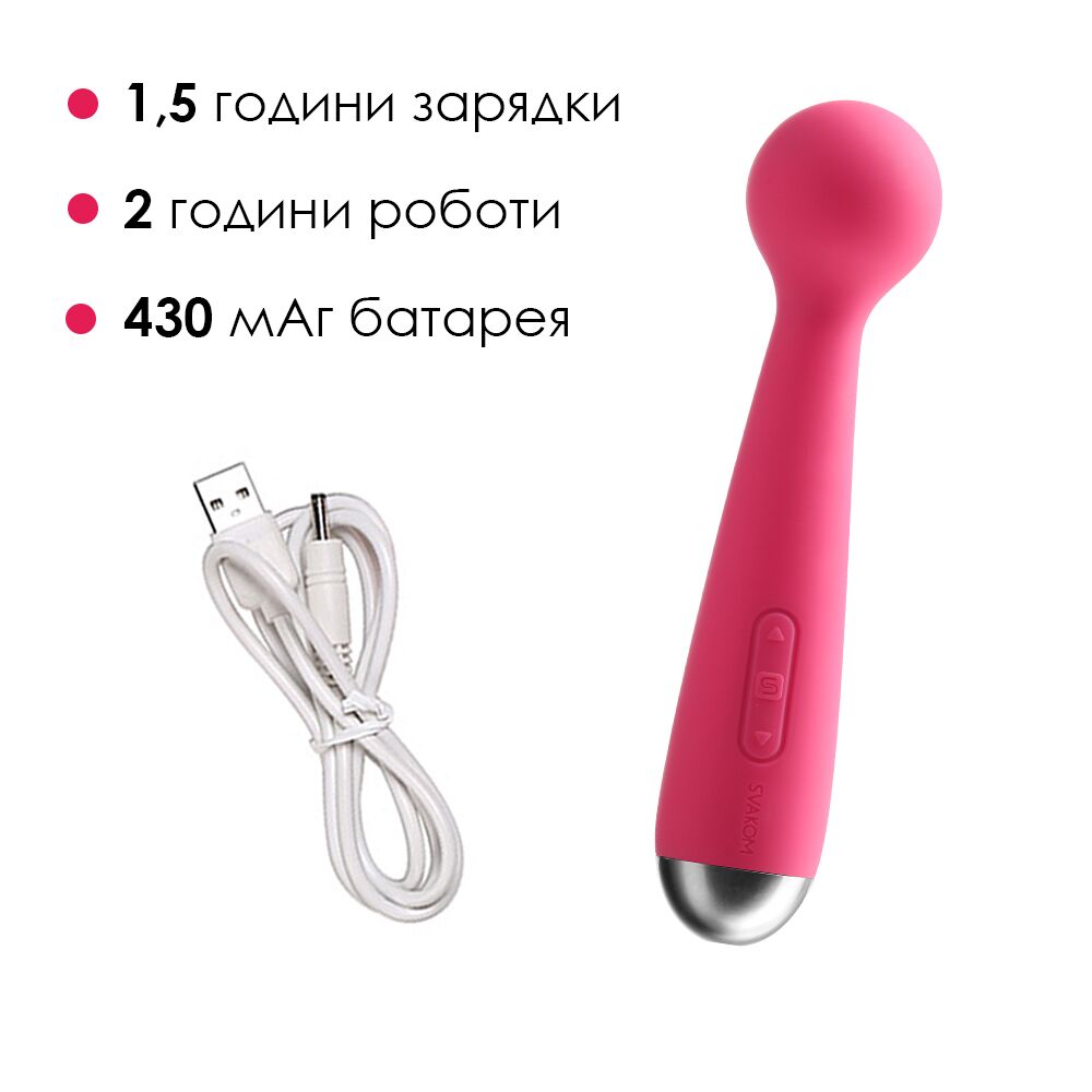 Вібромасажер з інтелектуальним режимом Svakom Mini Emma
