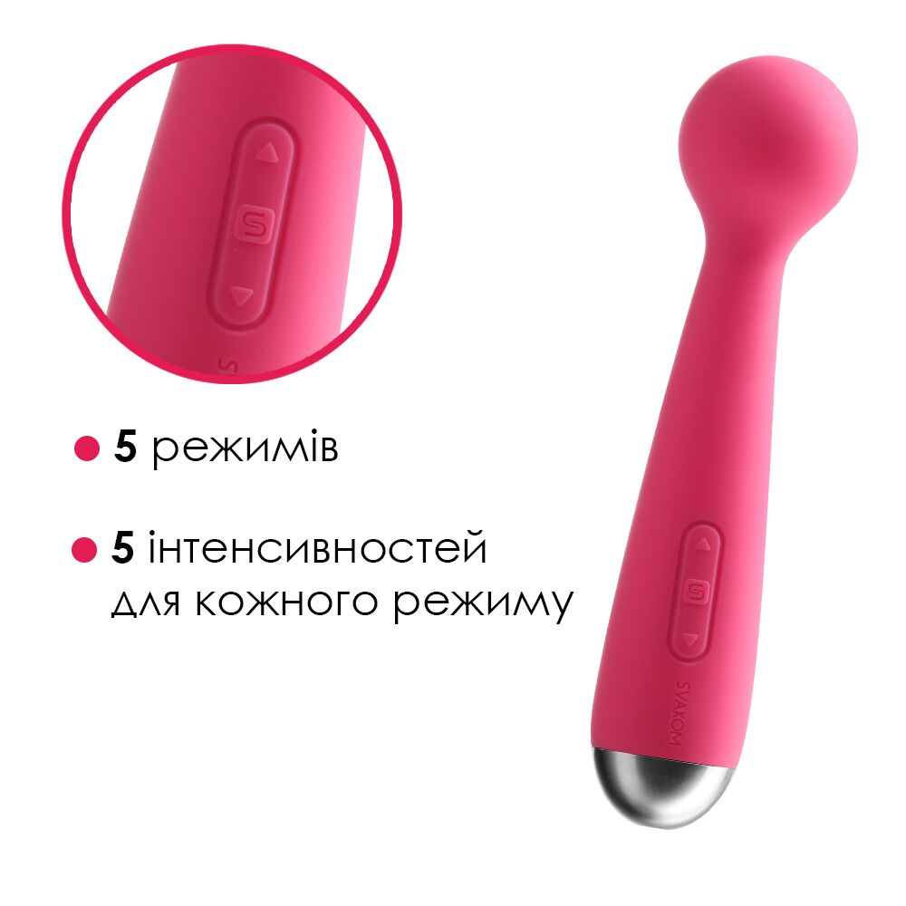 Вібромасажер з інтелектуальним режимом Svakom Mini Emma