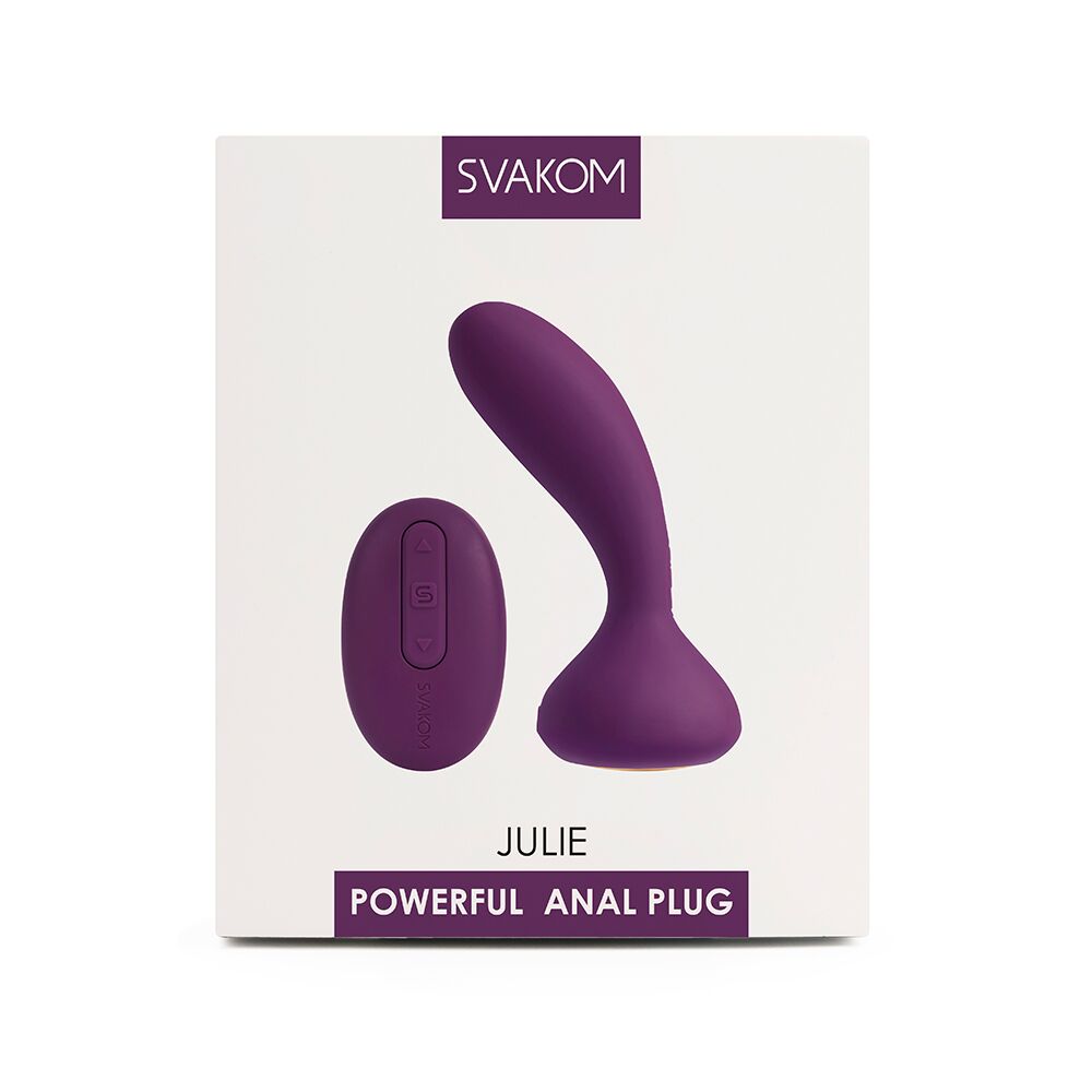 Масажер простати та вібратор точки G з пультом Svakom Julie
