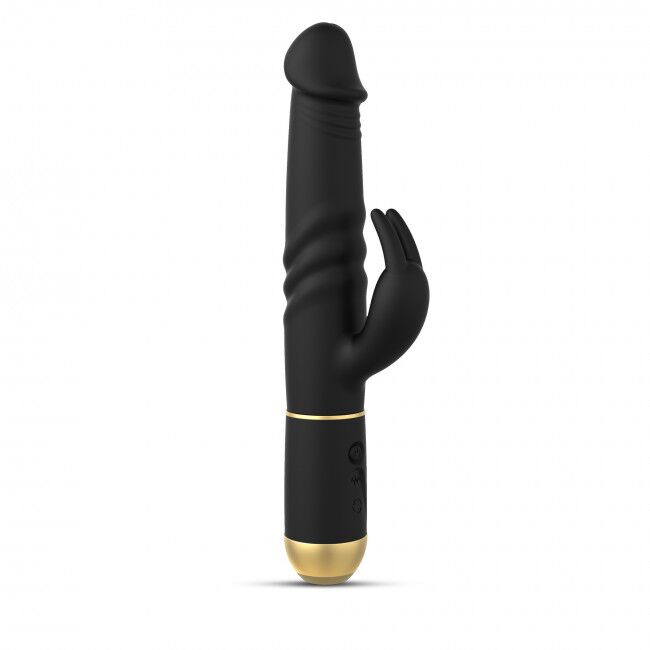 Вібратор Dorcel Furious Rabbit 2.0 зі зворотно-поступальними рухами головки