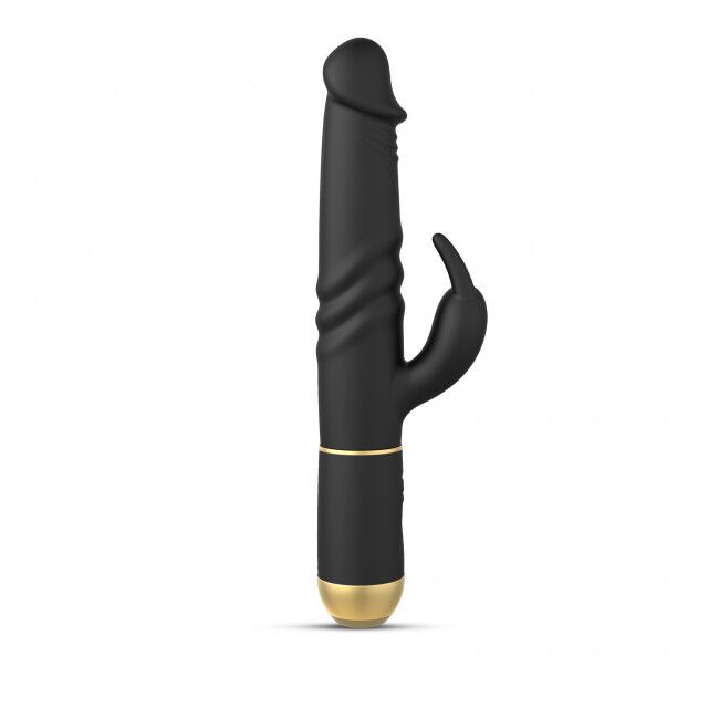 Вібратор Dorcel Furious Rabbit 2.0 зі зворотно-поступальними рухами головки