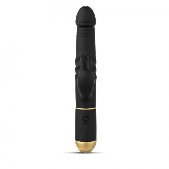 Вібратор Dorcel Furious Rabbit 2.0 зі зворотно-поступальними рухами головки