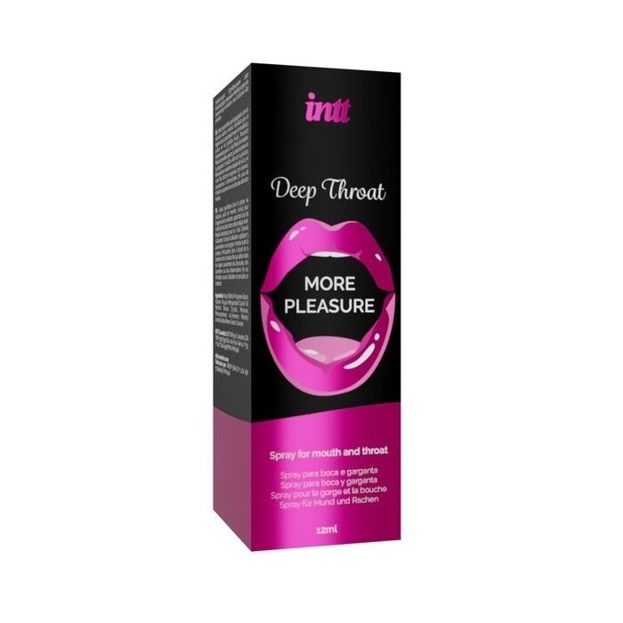 Спрей для глибокого мінету Intt Deep Throat Oral Spray