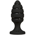 Анальний плаг зі спіральним каналом Doc Johnson Platinum Premium Silicone