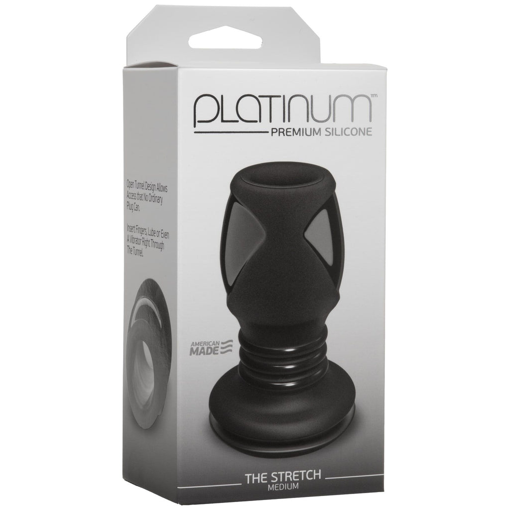 Анальний тунель Doc Johnson Platinum Premium Silicone