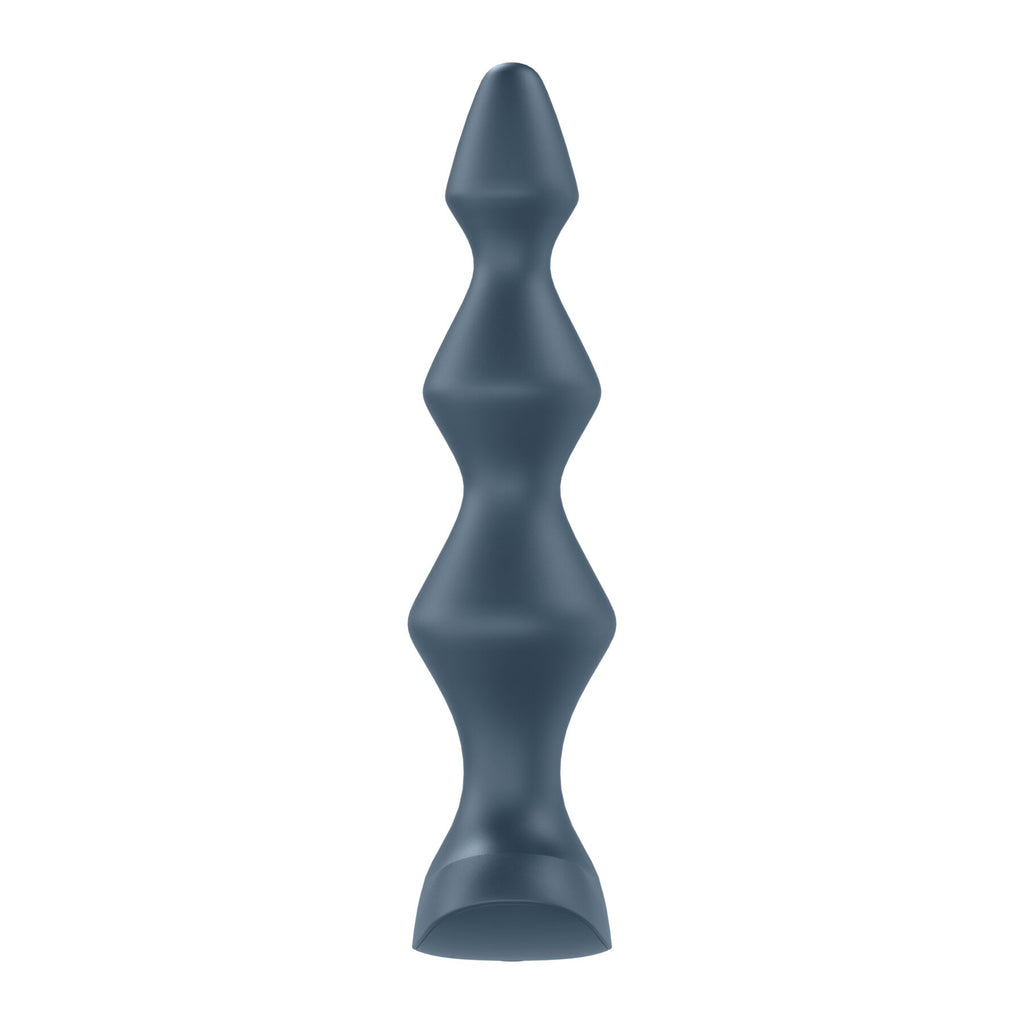 Анальний стимулятор-намистини з двома моторами Satisfyer Lolli-Plug 1 Dark