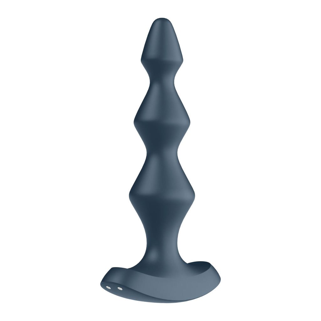 Анальний стимулятор-намистини з двома моторами Satisfyer Lolli-Plug 1 Dark
