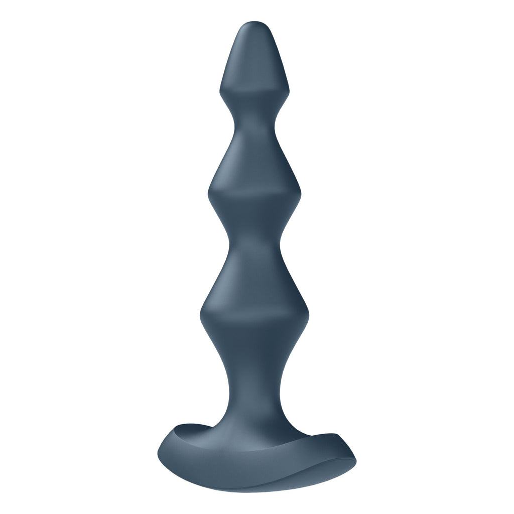 Анальний стимулятор-намистини з двома моторами Satisfyer Lolli-Plug 1 Dark
