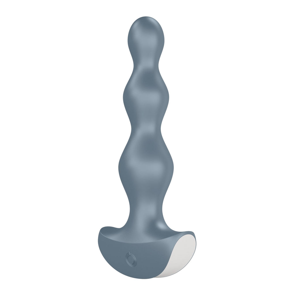 Анальний стимулятор-намистини з двома моторами Satisfyer Lolli-Plug 2 ice