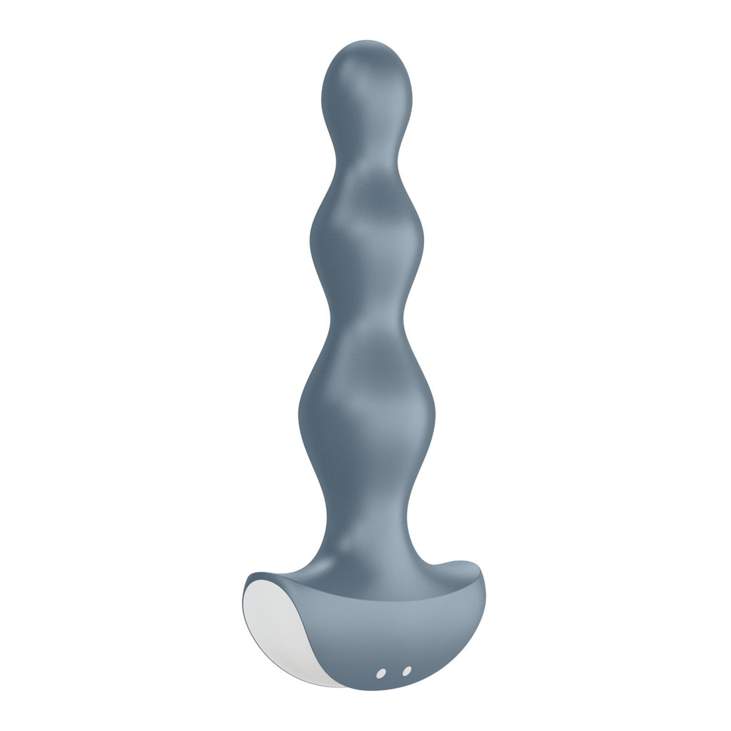 Анальний стимулятор-намистини з двома моторами Satisfyer Lolli-Plug 2 ice