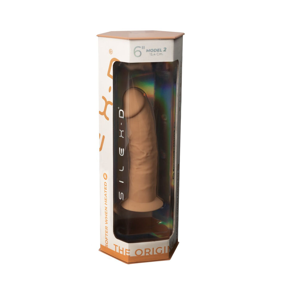 Фалоімітатор SilexD Robby Caramel MODEL 2 size 6in